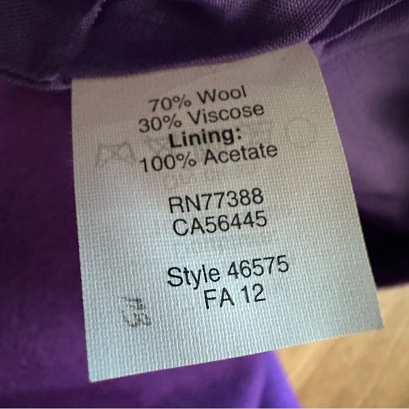 J. Crew | Purple The Pencil Skirt Size 4 - Picture 6 of 6